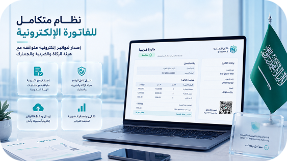 Laptop Screen - E-Invoicing System