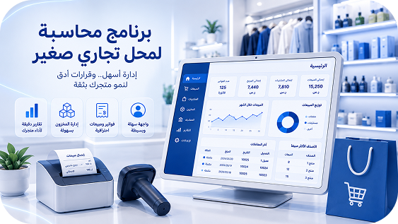 برنامج محاسبة للمحلات التجارية الصغيرة والمتوسطة