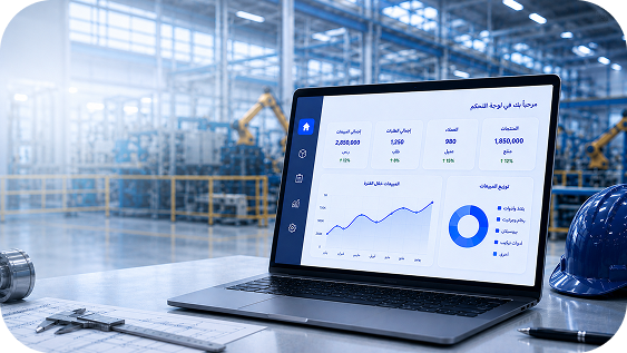 Accounting software for factories and plants